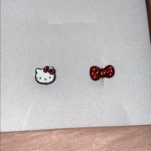 Hello Kitty Tongue Earrings